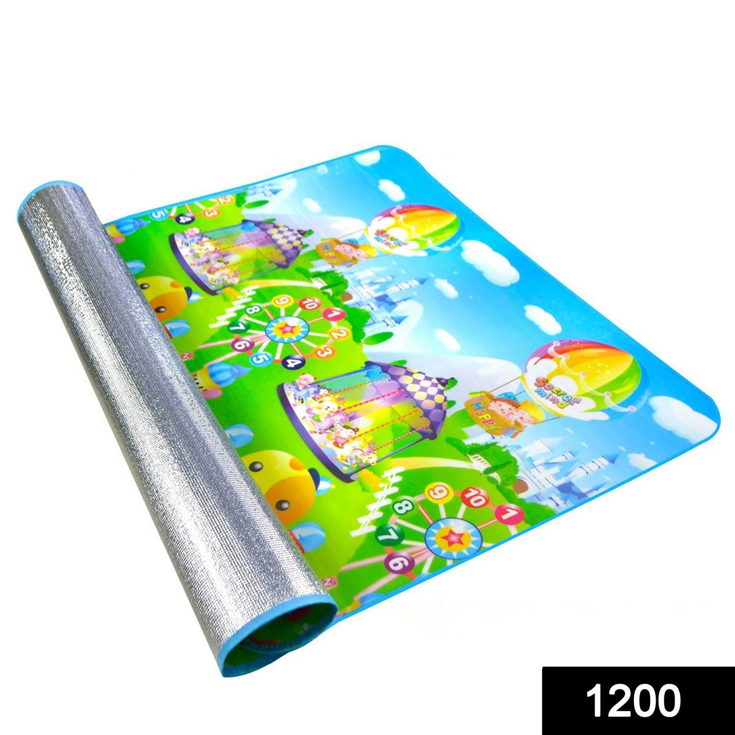 Waterproof Single Side Baby Play Crawl Floor Mat For Kids Picnic School Home