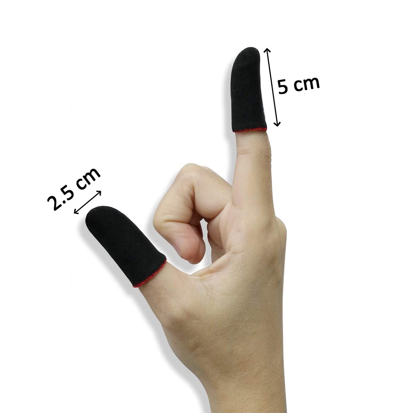 7391 Thumb Finger Sleeve For Mobile Game Pubgcodfreefire (1pair Only)