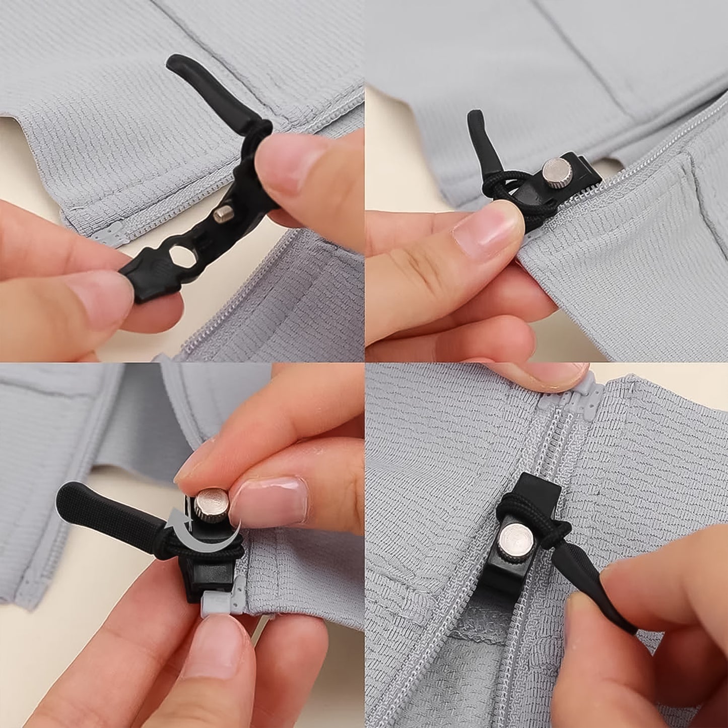 Portable Universal Detachable Zipper Slider (1 Pc Medium)