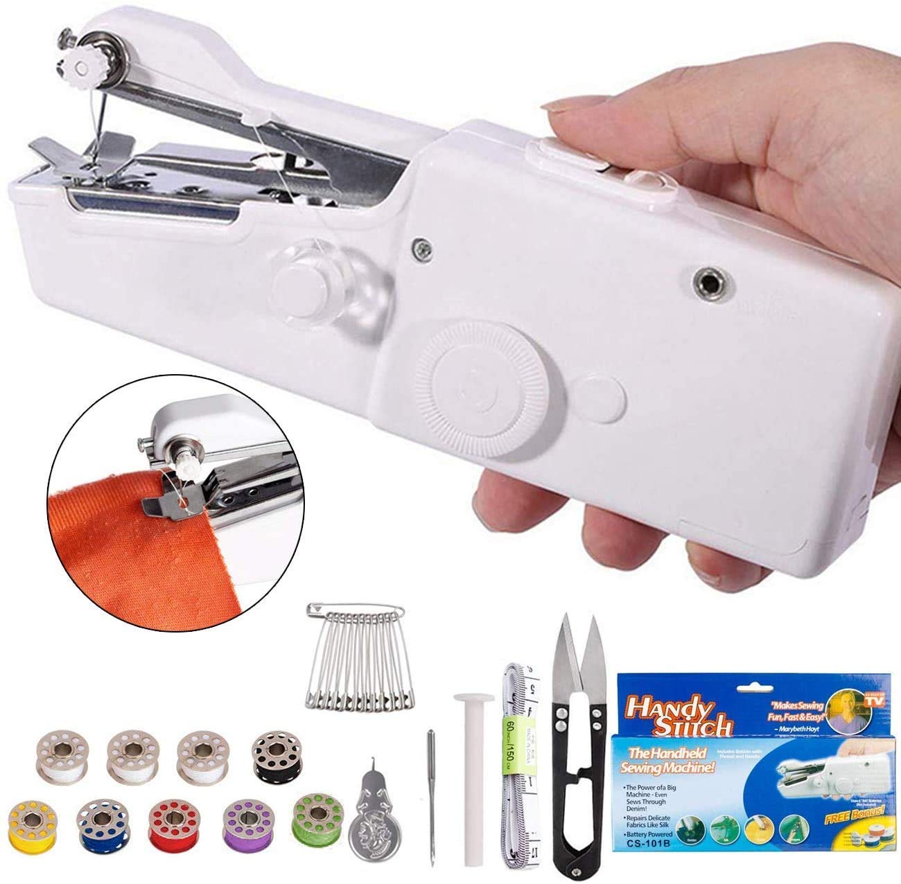 Trendzo Handheld Portable Mini Electric Cordless Sewing Machine For Beginners